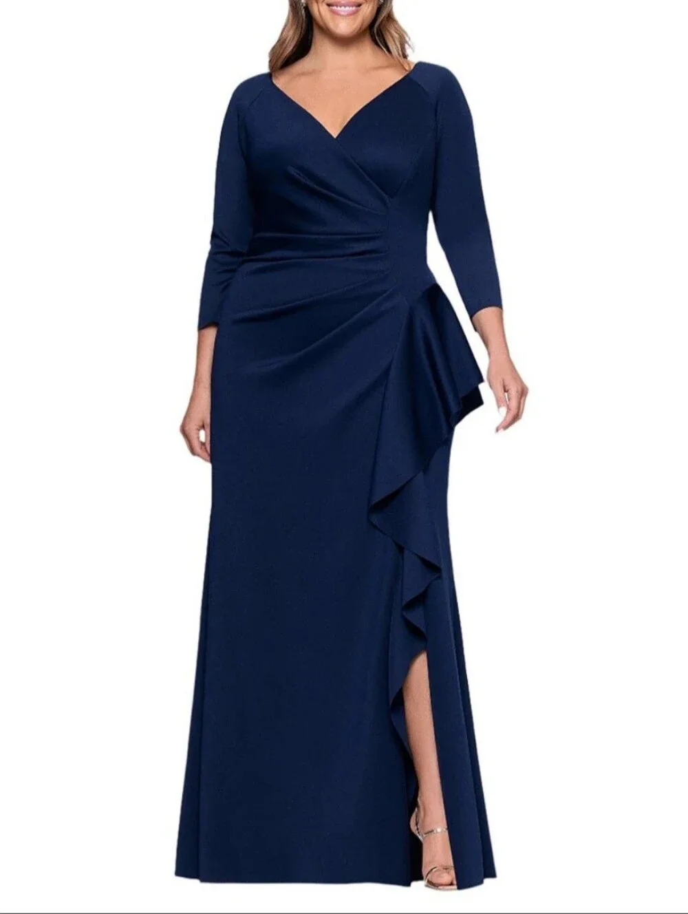 xscape gowns & formal dresses Women's Evenings Evening A bold yet timeless choice for weddings Xscape Women's Embellished V-Neck Sleeveless